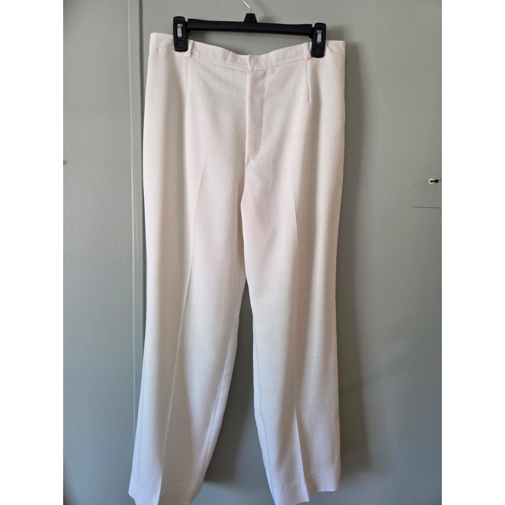 Austin Hill Jacobson's Women's Cream Trouser Pants Career - Picture 3 of 3